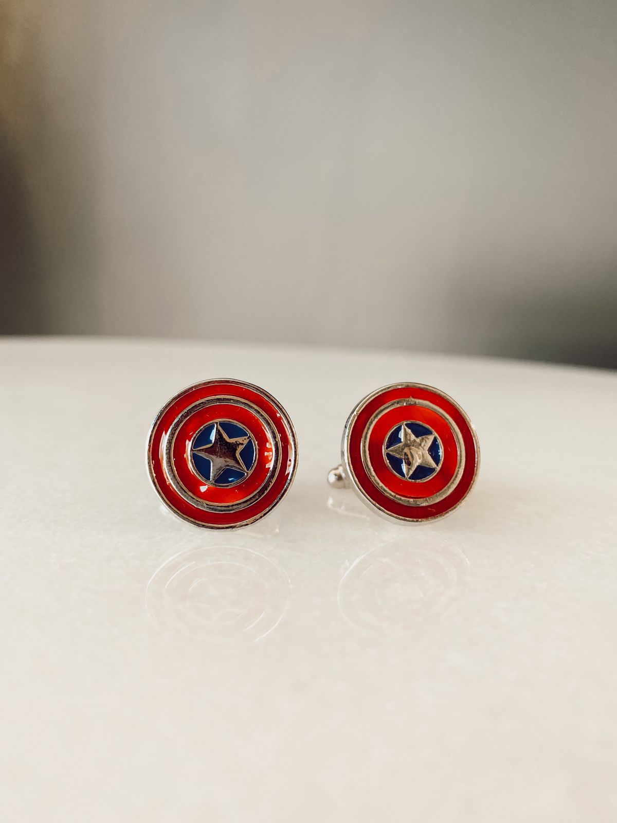 Mancuernillas Capitán América