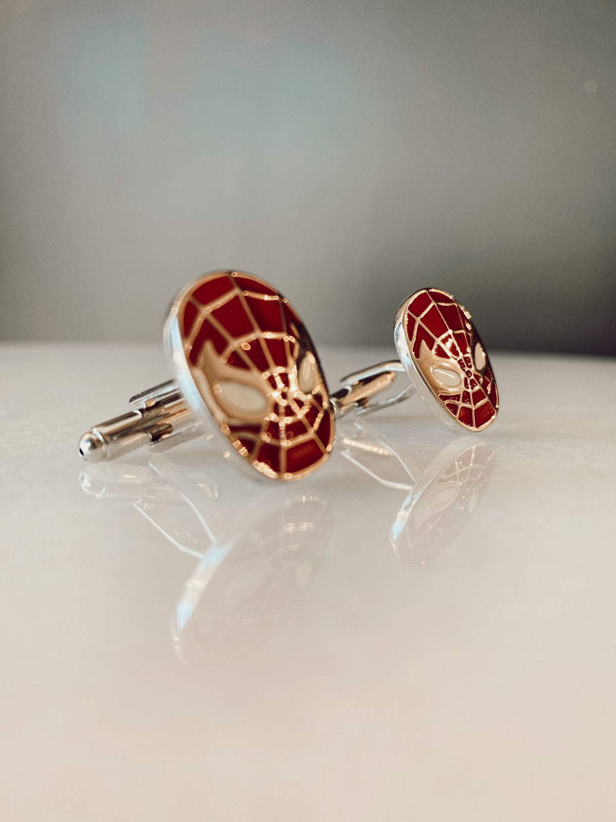 Mancuernillas Spiderman